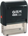 GRM 4926 2 Pads оснастка для штампа 78*40 мм