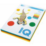 Бумага IQ Color Intensiv А4, 100 листов, 160 гр., 5 цветов