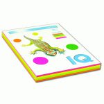 Бумага IQ Color Neon А4, 200 листов, 80гр., 4 цвета